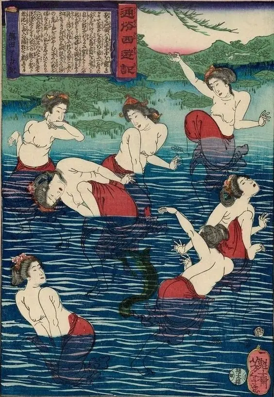 Las mujeres demonio y fantasma del antiguo Japón
