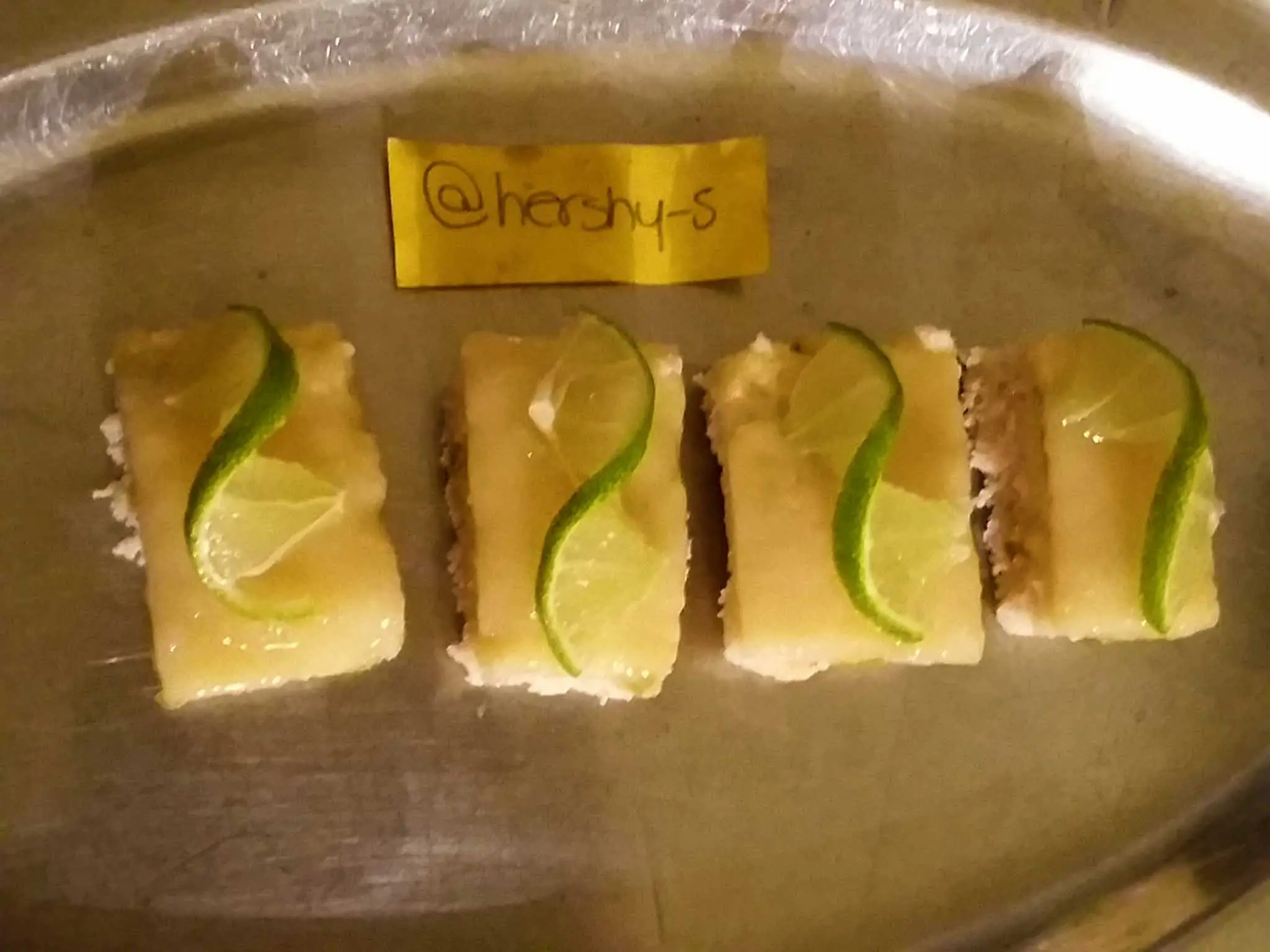 Pastelillos de limon