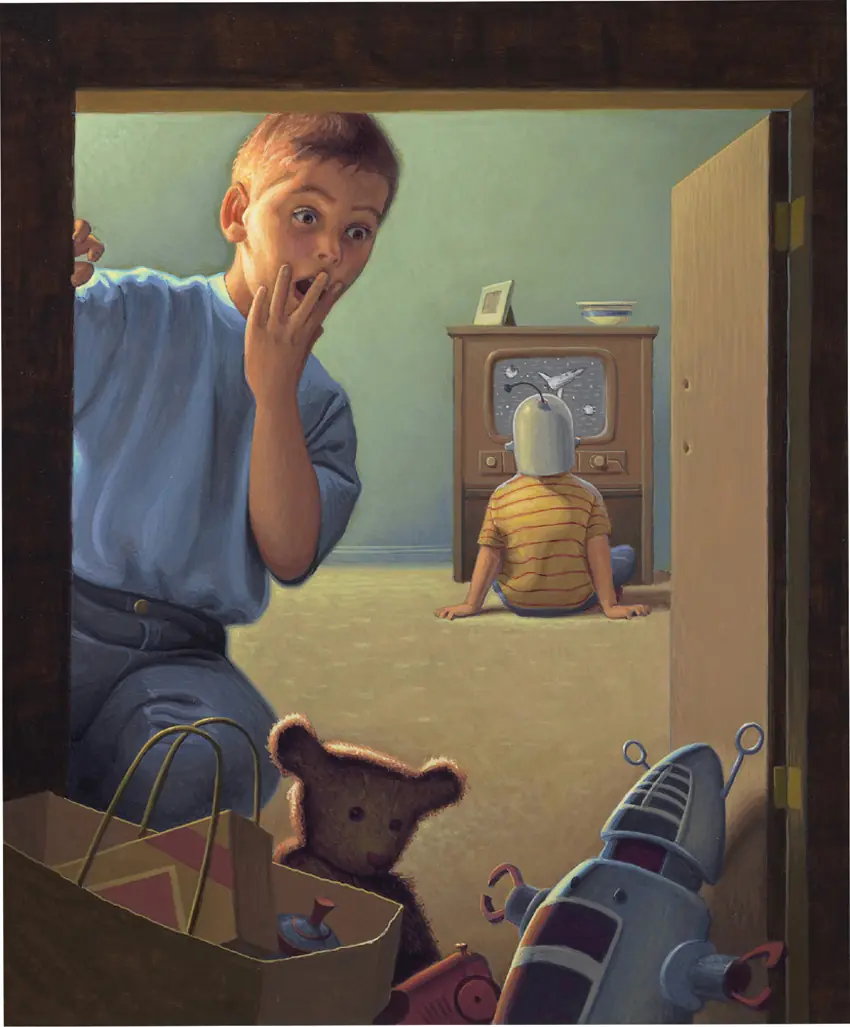 Mark Elliott el arte de la Infancia
