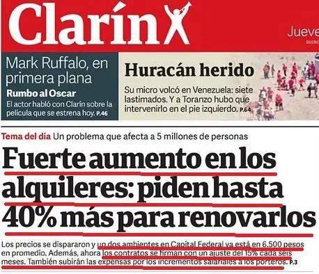 Tapas contra el bolsillo de los argentinos