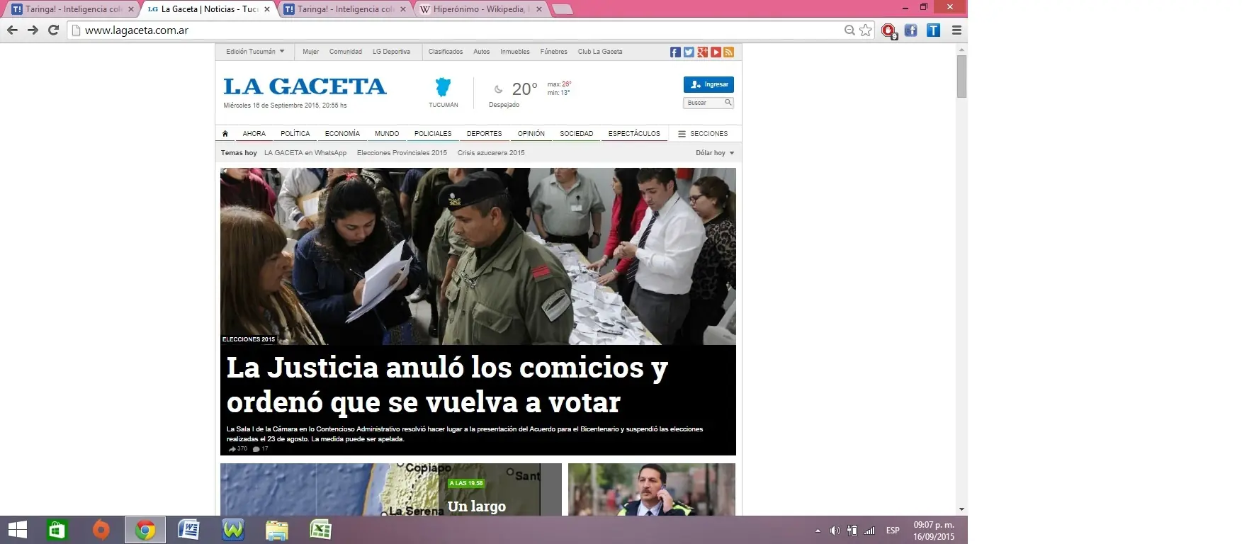 elecciones