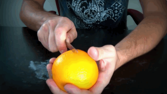 Te muestro como pelar naranjas sin esfuerzo