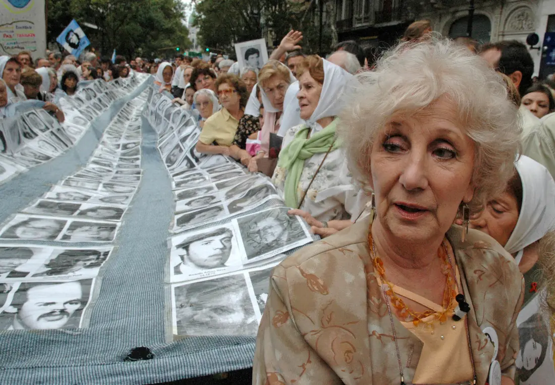 Estela de Carlotto estamos viviendo en el infierno