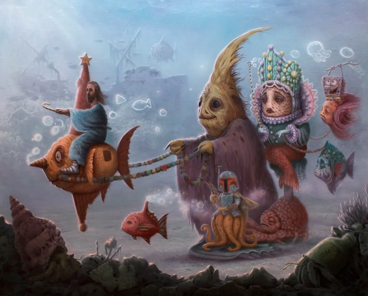 Arte oscuro y surreal de Matt Dangler
