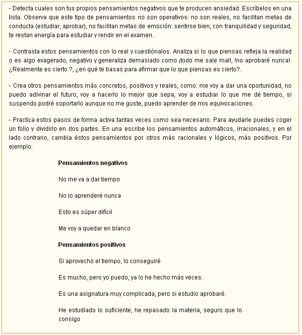 preocupaciones