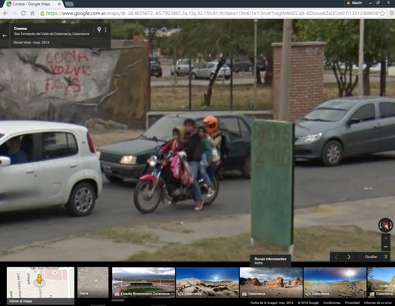 Anduve por Argentina con el StreetView, mirá lo que encontré Anduve por Argentina con el StreetView, mirá lo que encontré