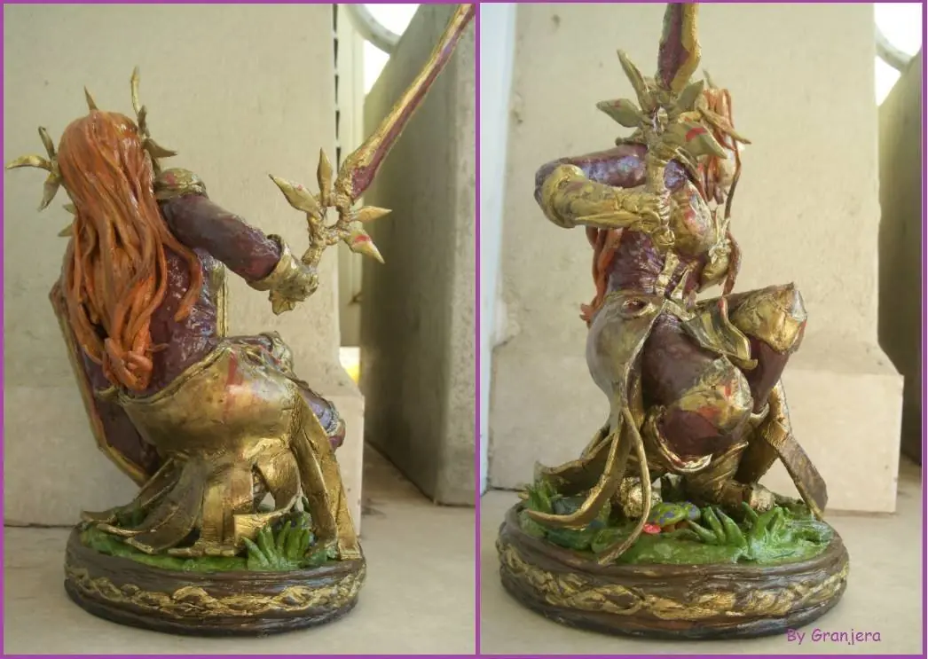 Esculturas de champs de League of legends hechas por mi