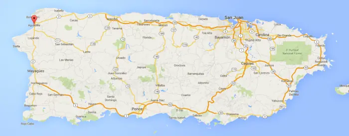 Un ovni dividiéndose en dos en Puerto Rico