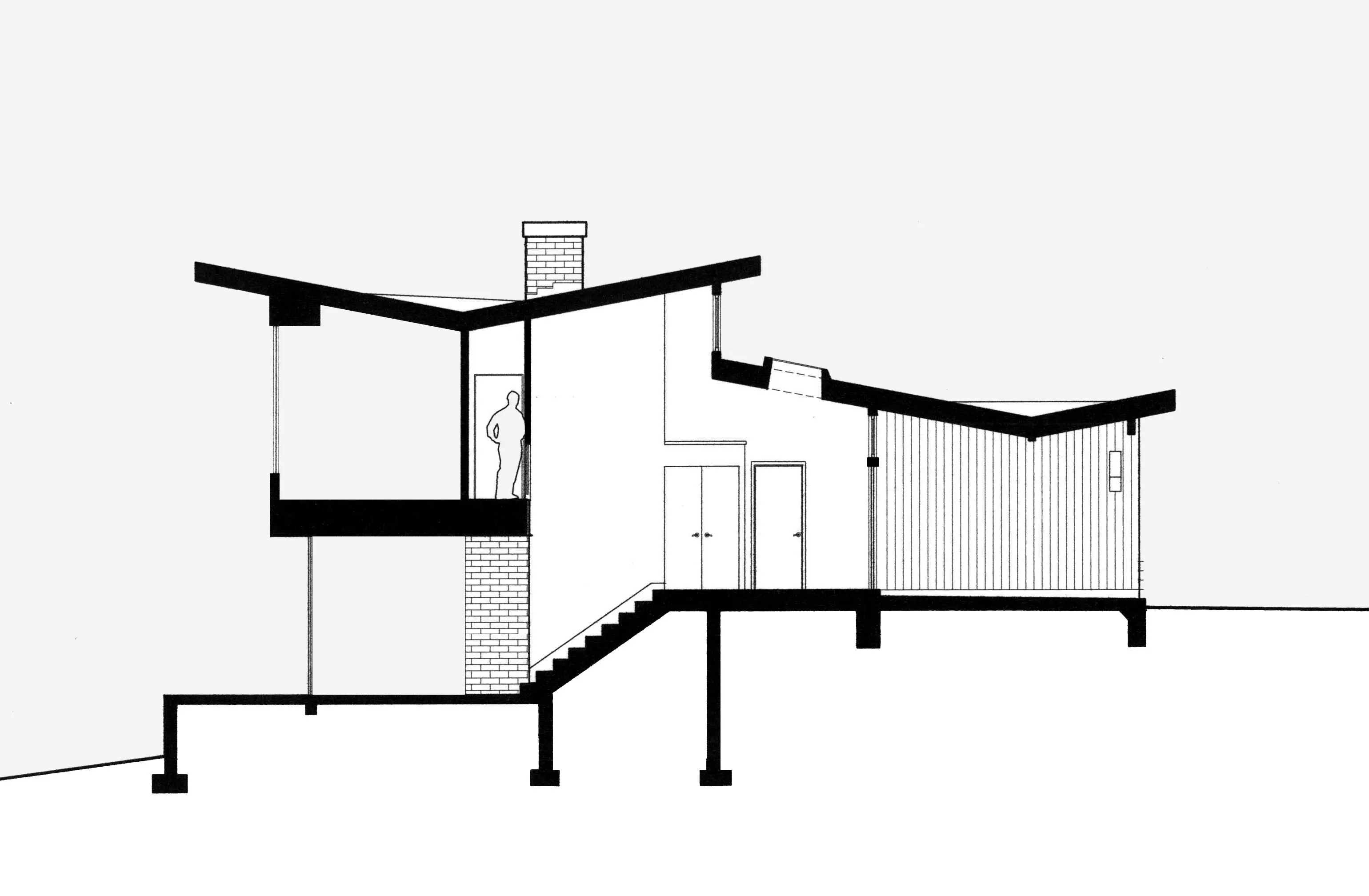 Seccion Arquitectonica en photoshop