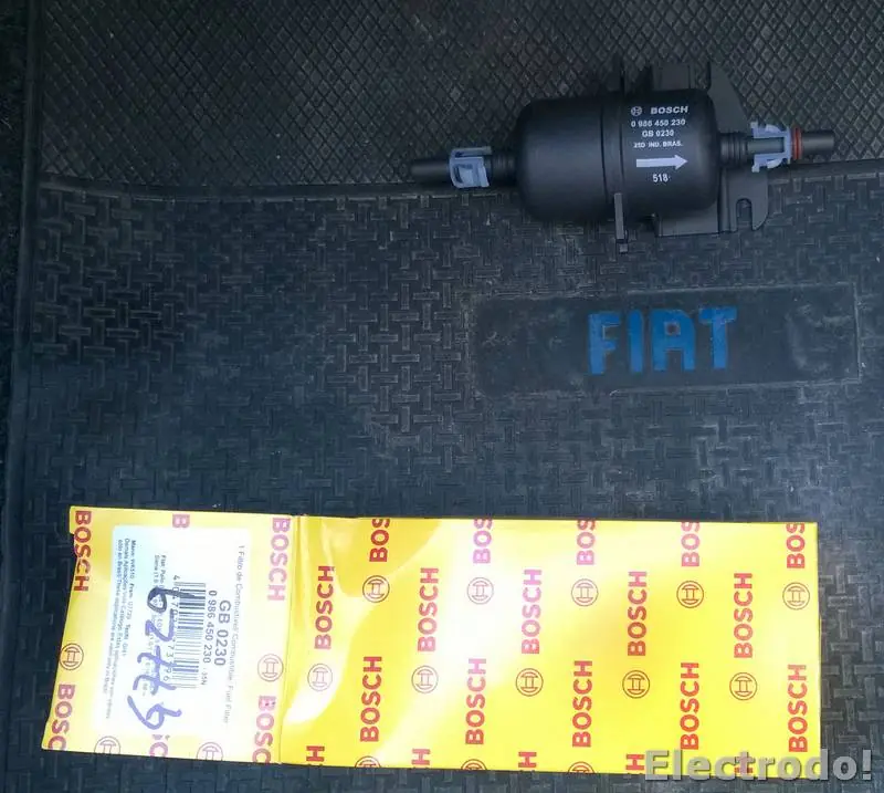 Cambiar filtro nafta Fiat Siena Fire
