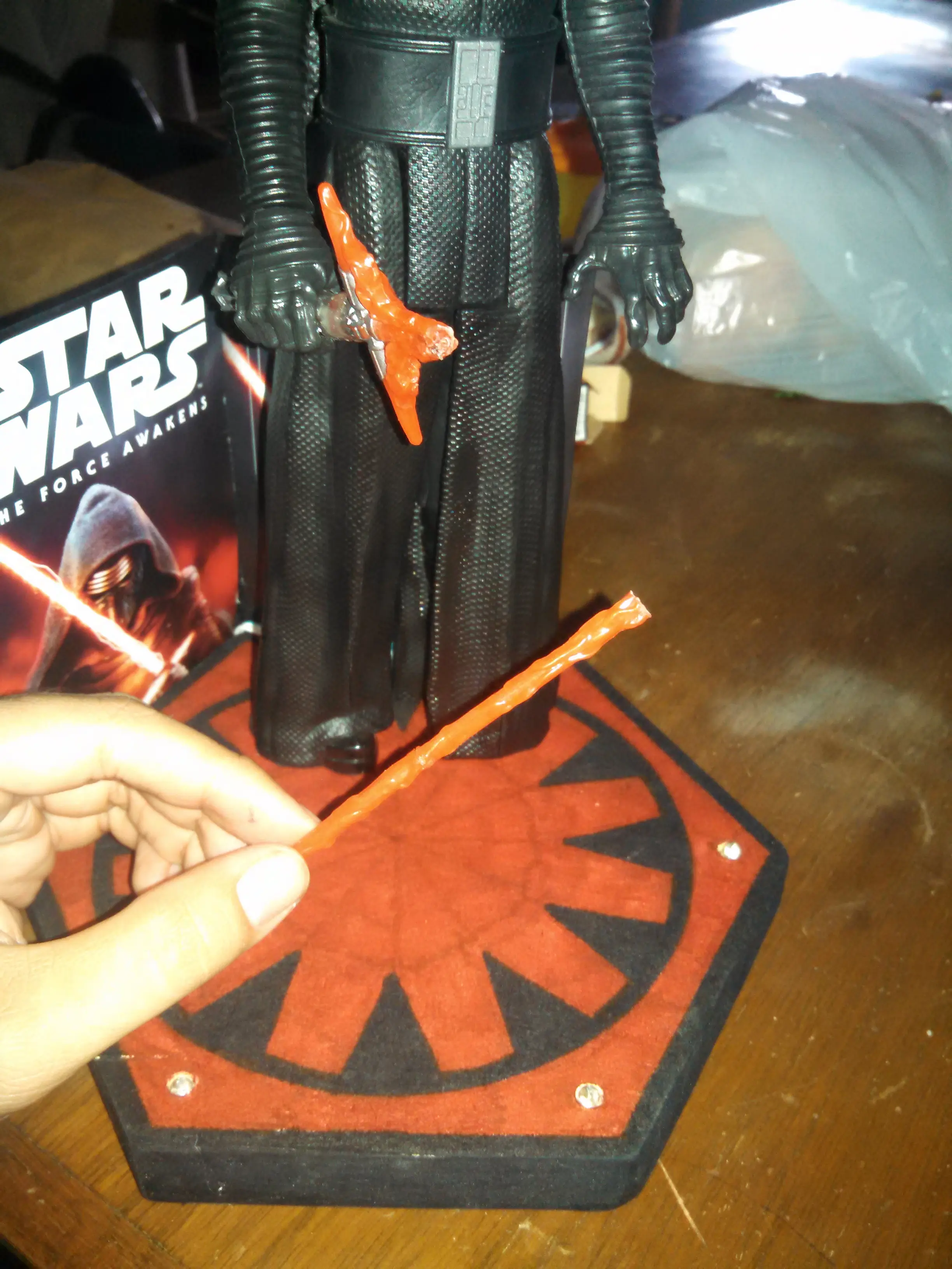 Hice un Diorama de Kylo Ren y te lo muestro! Hice un Diorama de Kylo Ren y te lo muestro!