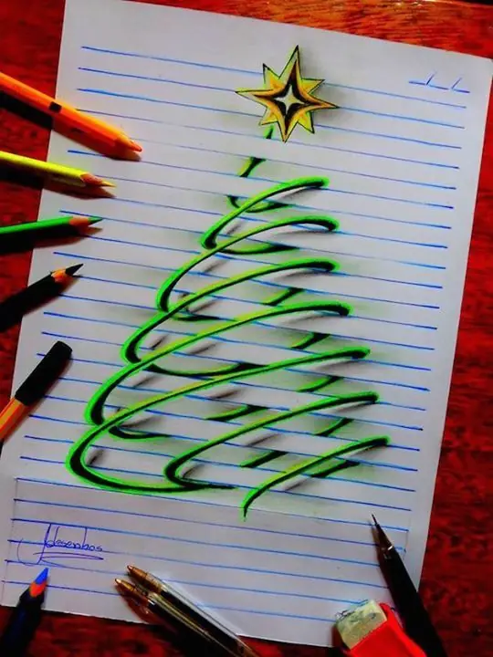 Artista de 15 Años Crea Increíbles Dibujos 3D en su cuader