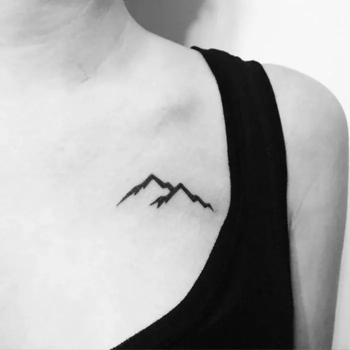 Chicas con Tatuaje en la Clavicula