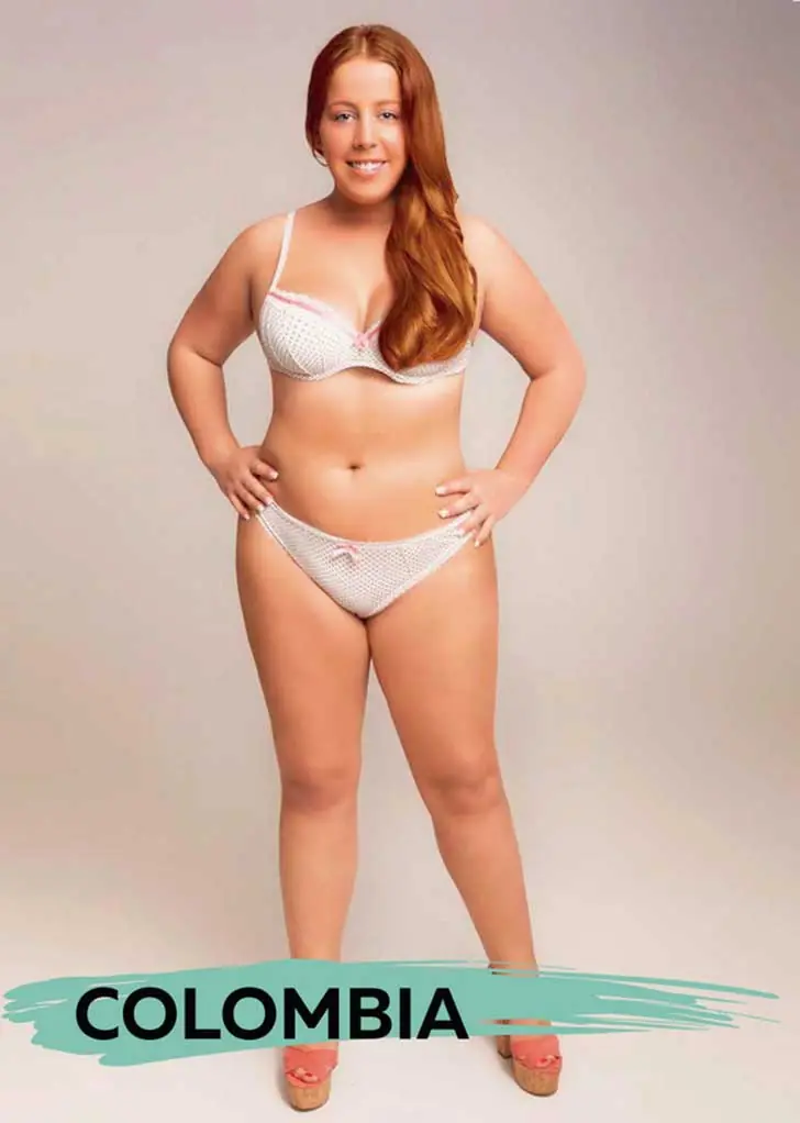 17 mujeres bellas segun los gustos de distintos paises