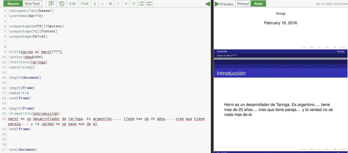 [Tutorial] Power Point ?Olvídate!! Presentaciones con Latex!