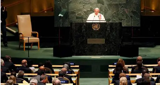 20 frases de Francisco en la ONU que tenes que leer