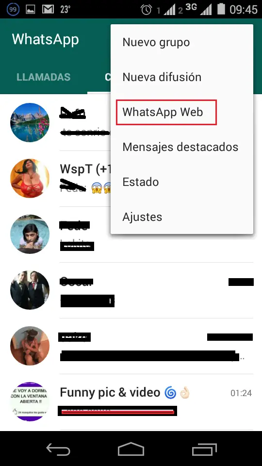 desde