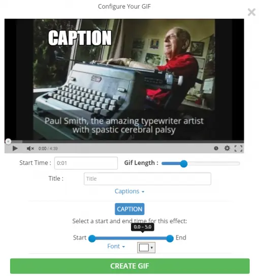 Aprende a crear fácilmente un GIF animado de un vídeo.