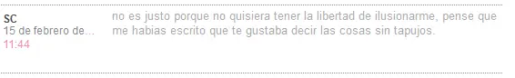 Virgoreflexión "cita en San Valentín"