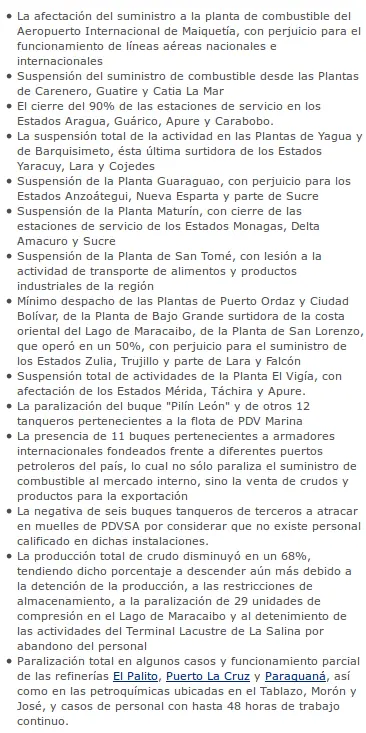 La crisis de Venezuela: Reflexion personal