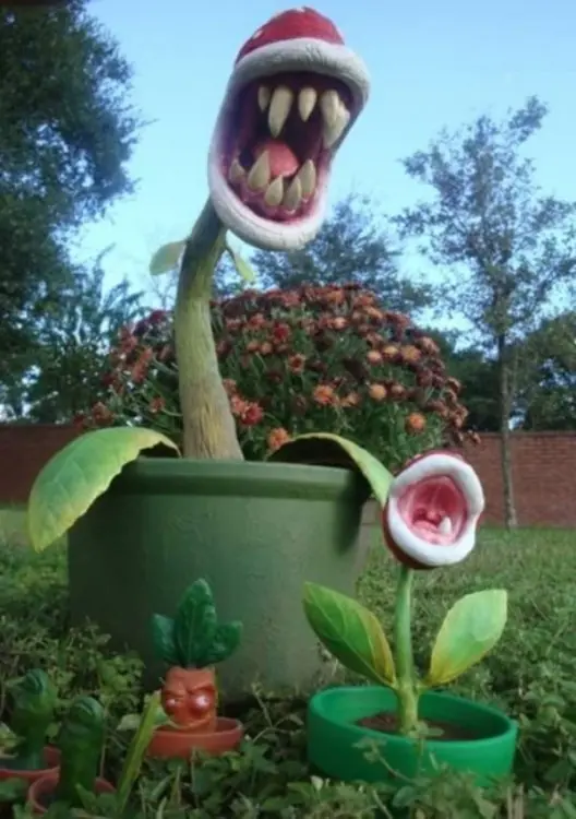 20 Increíbles y extraños adornos para tu jardín