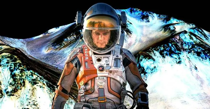 La NASA uso la noticia de Marte para promocionar Pelicula
