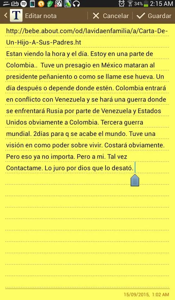 presagio de un FIN¡¡