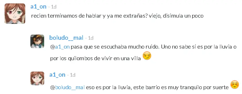 Parejas en taringa