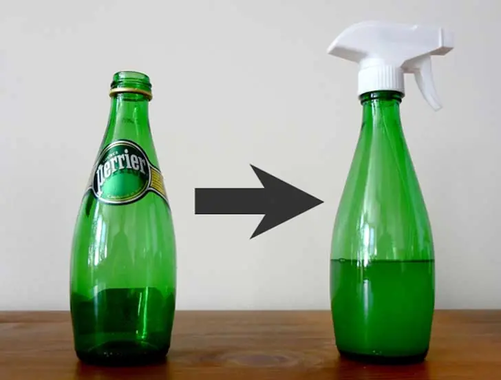 botellas de vidrio