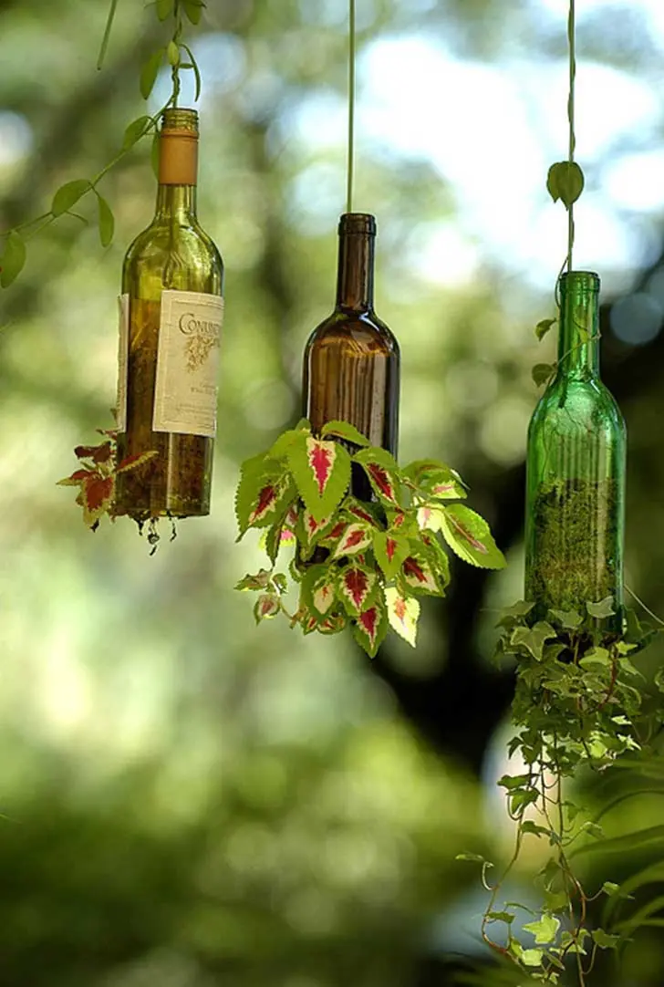 Usos que puedes darle a una botella de vidrio