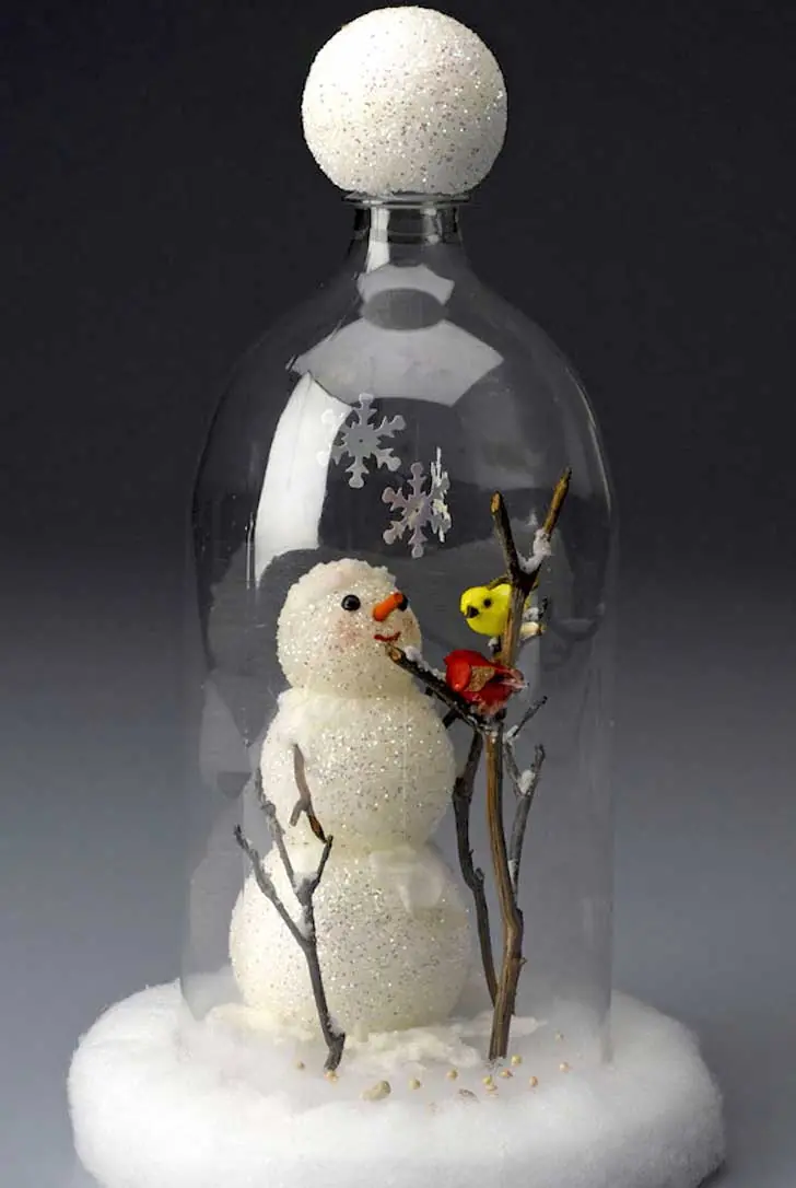 botellas de vidrio