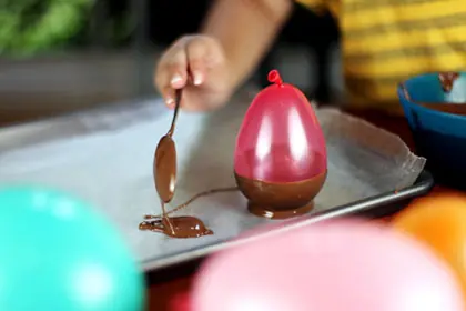 mousse de chocolate