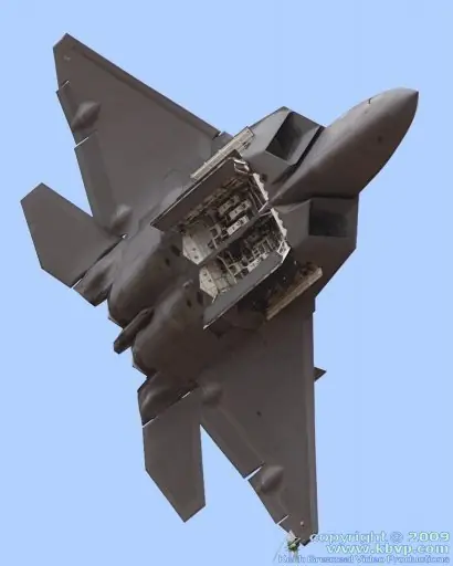 F22 raptor mal caza