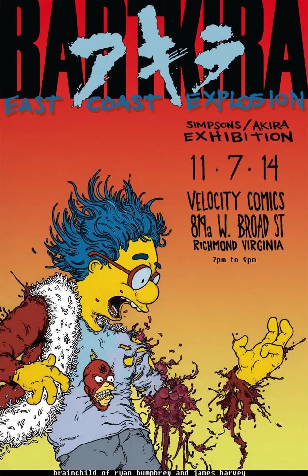 Los Simpson se fusionan con el universo Akira