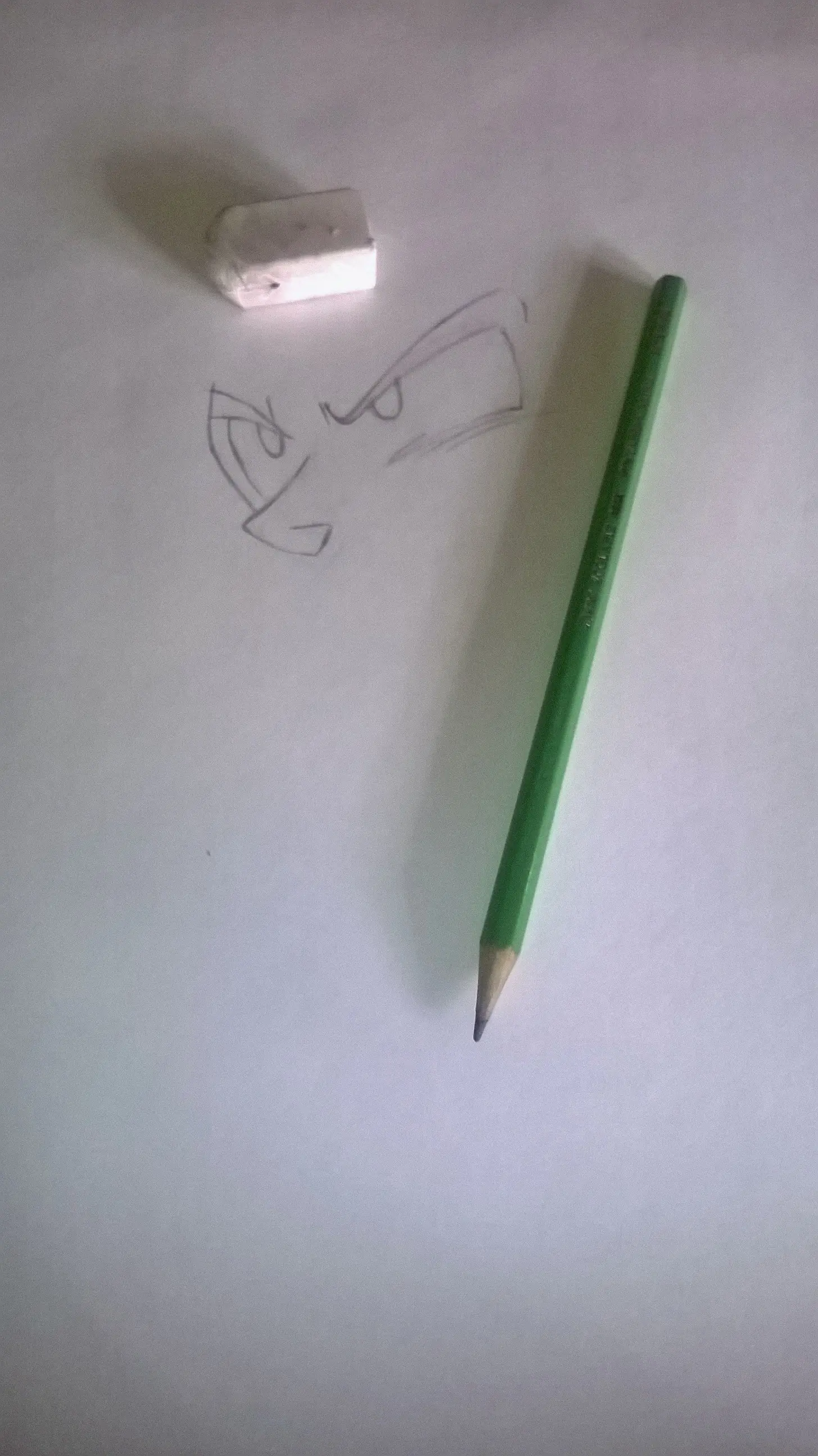 Dibuje a Goku y te lo muestro gorrion!
