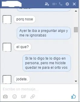 Lincesa me rechazo