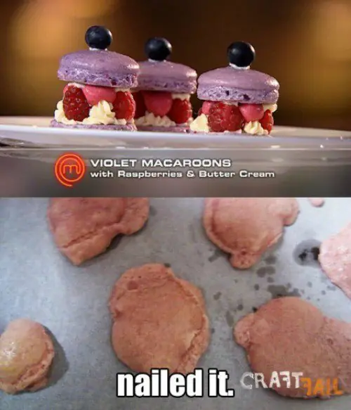 Cuando la comida sale mal