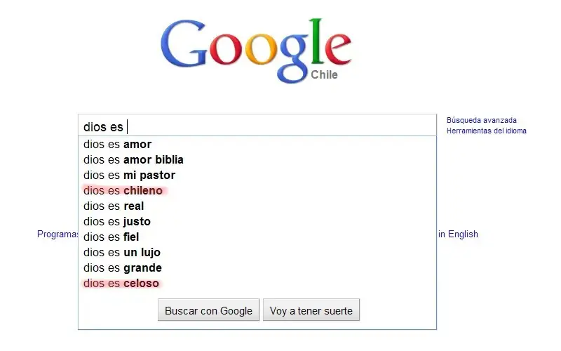 10 Cosas ALOCADAS en las sugerencias del buscador