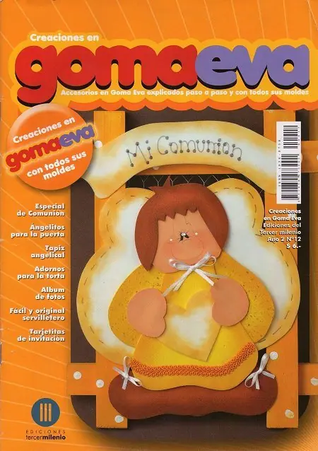 Goma Eva No.12 Primera Comunión