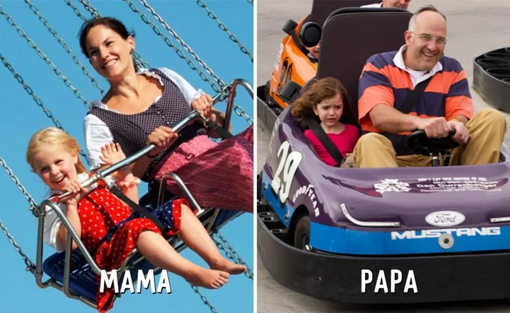 Mamá VS Papá