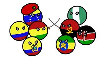 GUERRA: Sudamérica VS África (Parte 3)