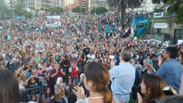 "Plaza del Pueblo" en Mar del Plata