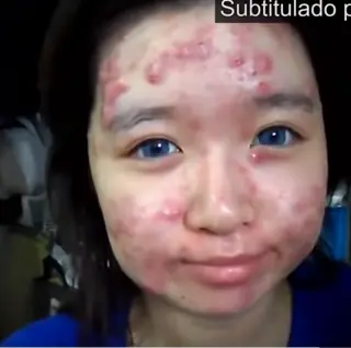 La increíble rutina que de maquillaje de esta chica pa....
