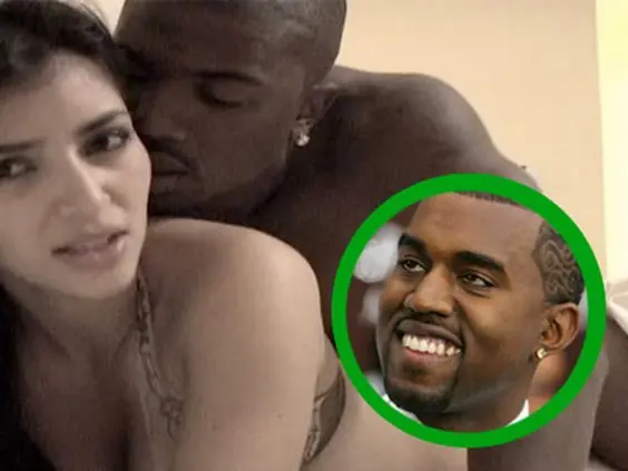 Pornhub le recuerda a Kanye West el pasado de Kim Kardashian