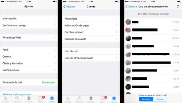 WhatsApp Permite Ver con Quién Hablas Más