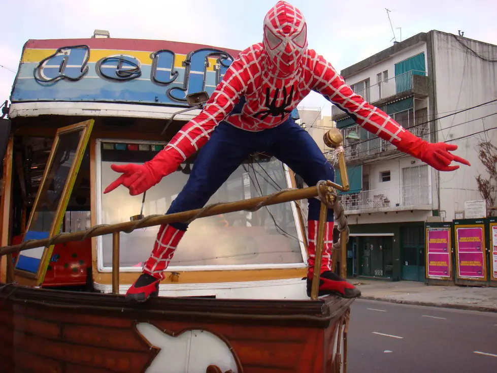 hombre arana