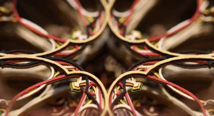 Eric Standley,arte con papel.