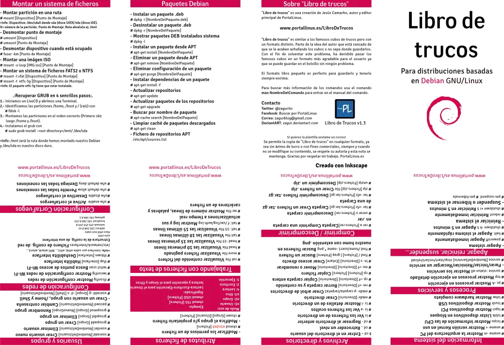 Libro de trucos para distros GNULinux