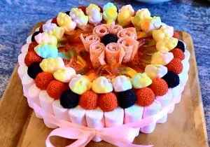 tarta de chuches