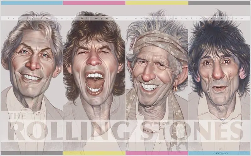 Arte digital #9 (Lorenzo di Mauro) Rolling Stones
